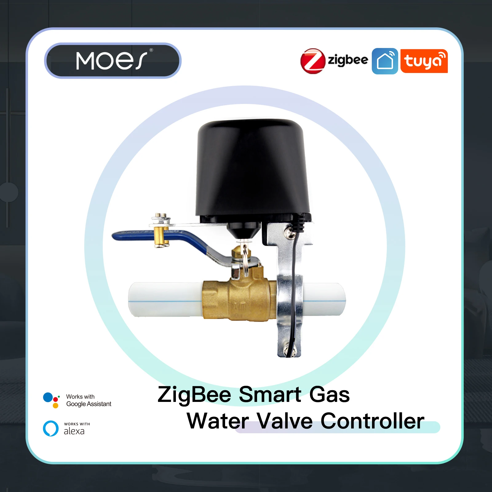 Smart Home Plus - MOES ZigBee 3.0 Inteligentny sterownik zaworu