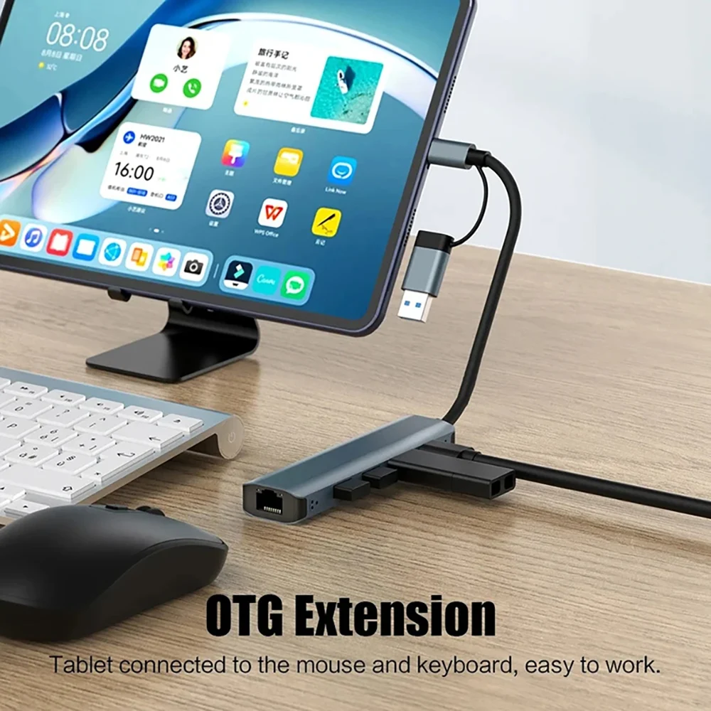 Smart Home Hub 2 - 5 w 1: hub USB-C, stacja