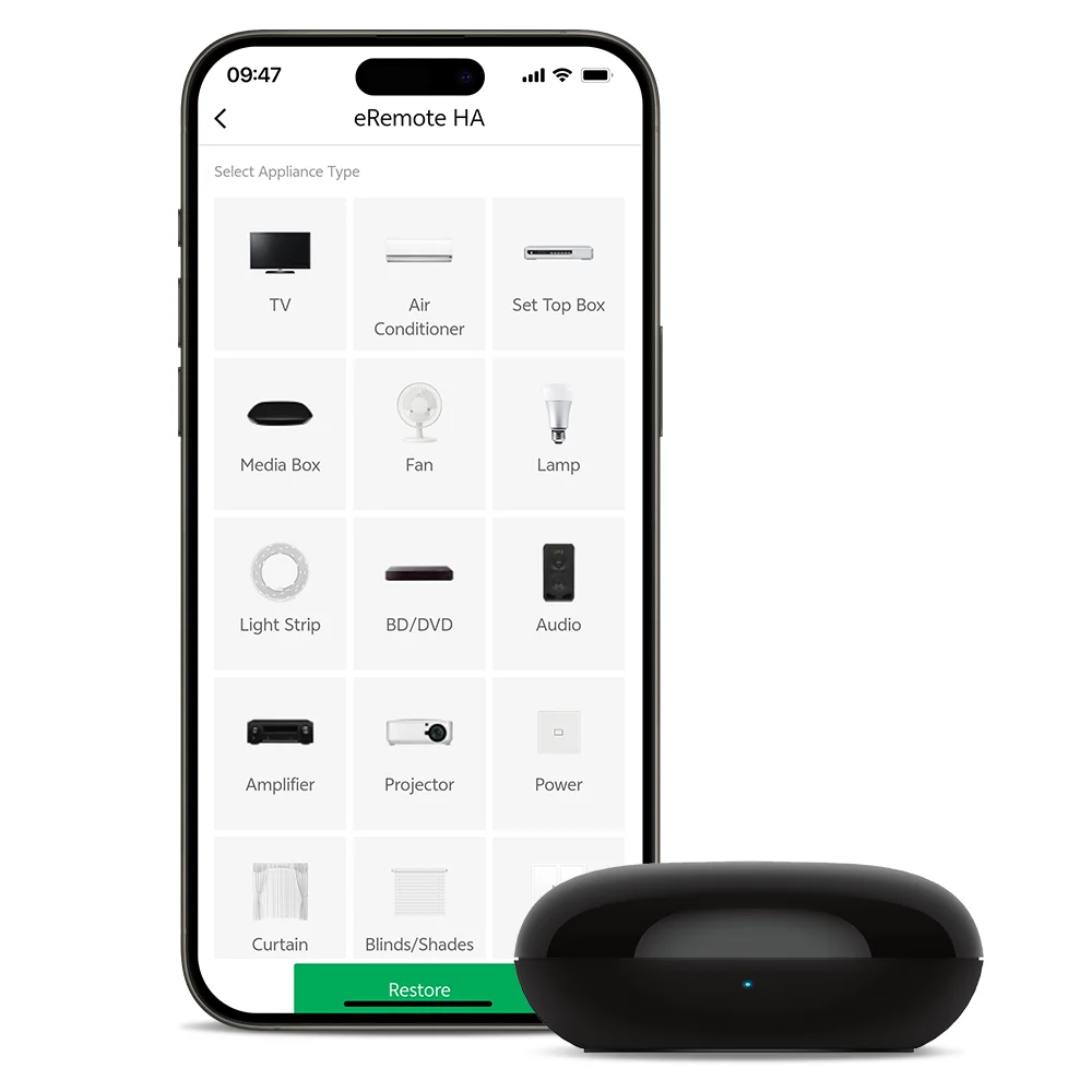 Universal Remote Smart Home - LinknLink eRemote IR Blaster do telewizora,