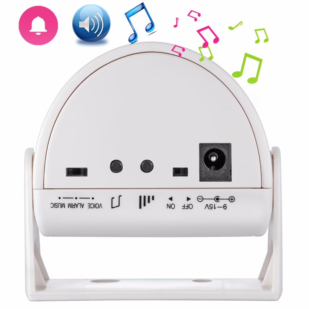 Wireless Door Sensor - 32-piosenny dzwonek powitalny na podczerwień Bezprzewodowy