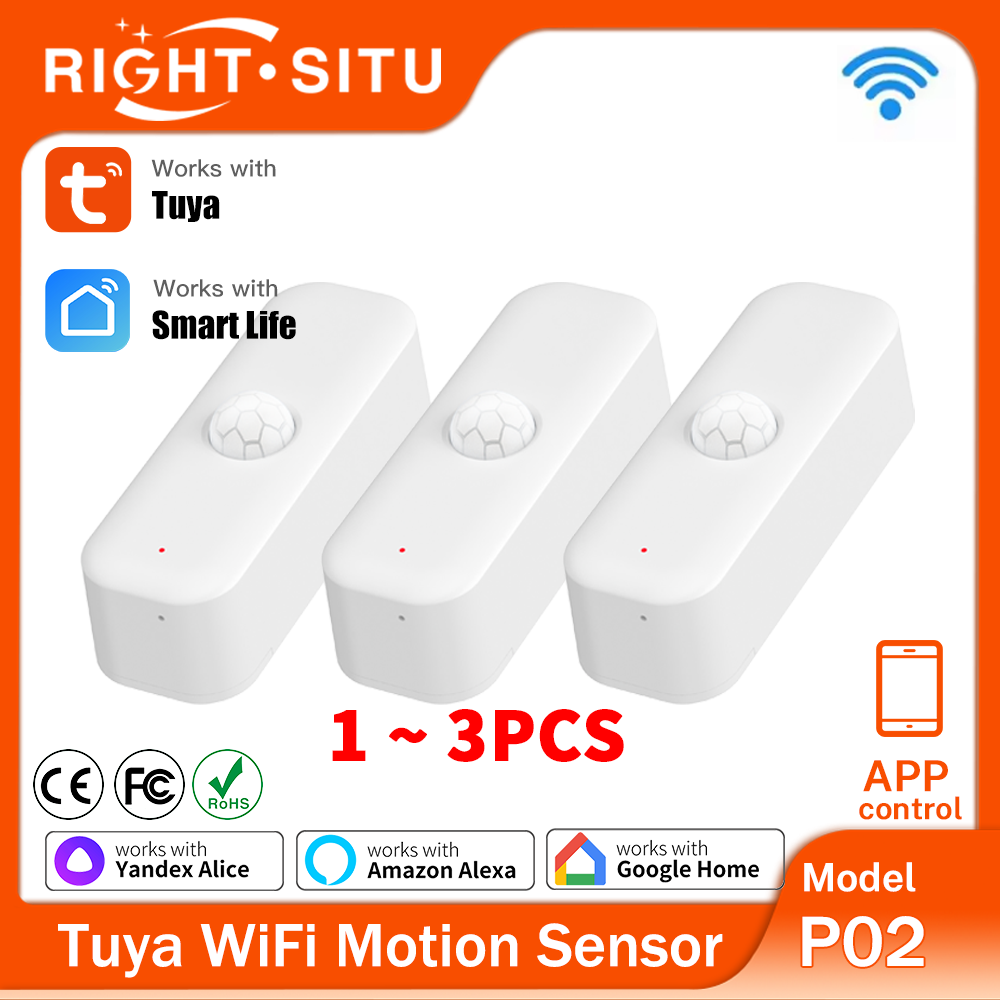 1~3 szt. Czujnik ruchu Tuya Wi – Smart Home Wiser recenzja i cena