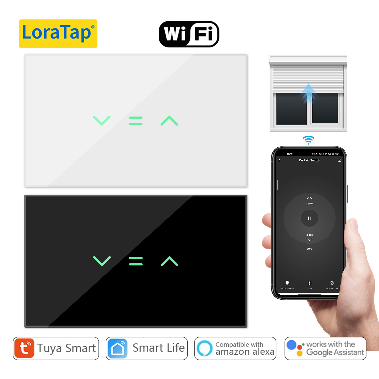 LoraTap US zasłona rolety role – Universal Remote Smart Home recenzja i cena