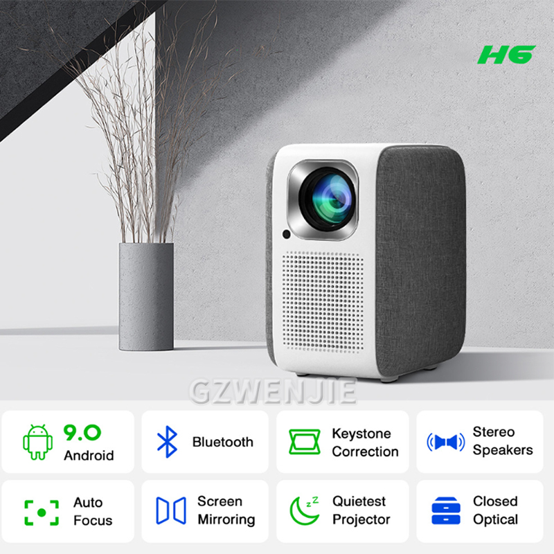Mini Projektor H6 LED 1080P Fu – Smart Home Video recenzja i cena