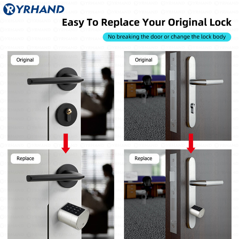 Inteligentny, cylindryczny zam – Smart Home Door Lock recenzja i cena