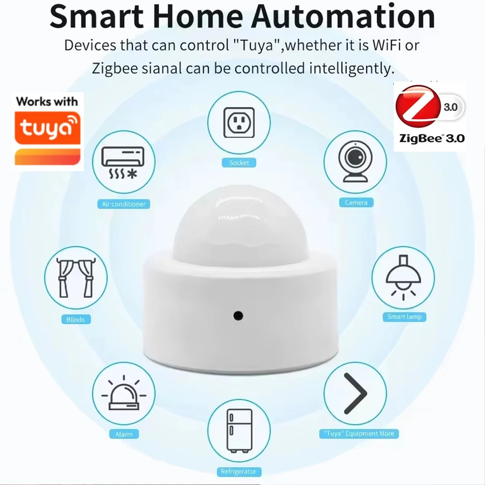 Praca z czujnikiem ruchu Tuya  – Smart Home Wiser recenzja i cena